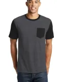 DT6000SP District® Young Mens Very Important Tee? He Char/Black