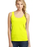 DT5301 District® Juniors The Concert Tank Neon Yellow