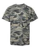 2181 Badger - Youth Camo Short Sleeve T-Shirt Sand