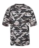 2181 Badger - Youth Camo Short Sleeve T-Shirt Navy