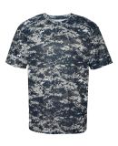 4180 Badger - B-Core Digital Camo T-Shirt in Navy digital