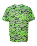 4180 Badger - B-Core Digital Camo T-Shirt in Lime digital