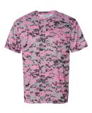 4180 Badger - B-Core Digital Camo T-Shirt in Pink digital