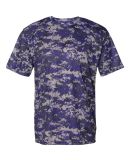 4180 Badger - B-Core Digital Camo T-Shirt in Purple digital