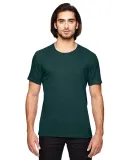 Anvil 6750 by Gildan Tri-Blend T-Shirt in Hth dark green