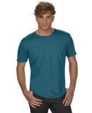 Anvil 6750 by Gildan Tri-Blend T-Shirt in Hth galap blue