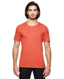 Anvil 6750 by Gildan Tri-Blend T-Shirt in Heather orange