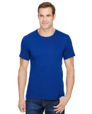 Anvil 6750 by Gildan Tri-Blend T-Shirt in Atlantic blue