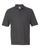  537 Jerzees Men's Easy Care™ Pique Polo Charcoal Grey