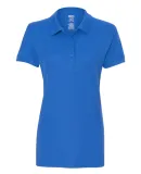 Gildan 82800L Premium Cotton Ladies' Double Piqué ROYAL