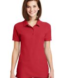 Gildan 82800L Premium Cotton Ladies' Double Piqué in Red