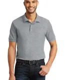 82800 Gildan Premium Cotton™ Adult Double Piqué in Rs sport grey