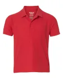 72800B Gildan DryBlend® Youth Double Piqué Polo RED