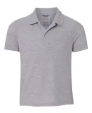 72800B Gildan DryBlend® Youth Double Piqué Polo RS SPORT GREY