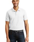 72800 Gildan DryBlend® Adult Double Piqué Polo in White