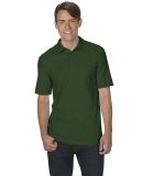 72800 Gildan DryBlend® Adult Double Piqué Polo in Forest green