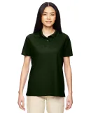 44800L Gildan Performance™ Ladies' Jersey Polo in Marbl forest grn