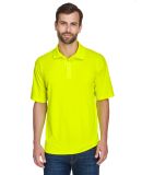 8210 UltraClub® Men's Cool & Dry Mesh Piqué Polo in Bright yellow