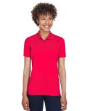 8210L UltraClub® Ladies' Cool & Dry Mesh Piqué P in Red