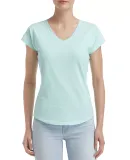 6750VL Anvil - Ladies' Triblend V-Neck T-Shirt  in Teal ice