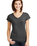 6750VL Anvil - Ladies' Triblend V-Neck T-Shirt  in Heather dk grey