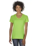 5V00L Gildan Heavy Cotton™ Ladies' V-Neck T-Shir in Lime