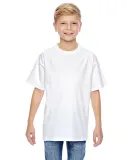 498Y Hanes Youth Perfect-T T-Shirt White