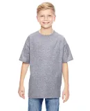 498Y Hanes Youth Perfect-T T-Shirt Light Steel