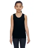 2690 LA T Girls' Fine Jersey Tank in Black