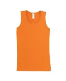 2690 LA T Girls' Fine Jersey Tank in Mandarin