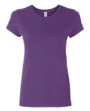 SFJ Fruit of the Loom Ladies' Sofspun™ Junior Fi Purple