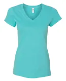 SFJV Fruit of the Loom Ladies' Sofspun™ Junior F Scuba Blue