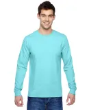 SFL Fruit of the Loom Adult Sofspun™ Long-Sleeve Scuba Blue