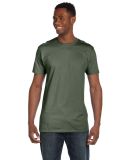 Hanes 4980 Ring-Spun T-shirt Fatigue Green