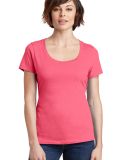 DM106L District Made® Ladies Perfect Weight® Sco Coral