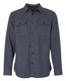 B8200 Burnside - Solid Long Sleeve Flannel Shirt  Denim