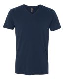 Next Level 6440 Premium Sueded V Neck T Shirts in Midnight navy