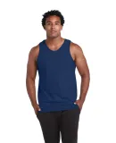 Delta Apparel 21734 Adult Tank Top in True navy