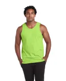 Delta Apparel 21734 Adult Tank Top in Lime