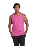 Delta Apparel 21734 Adult Tank Top in Safety pink