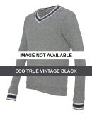 9594 Alternative - Eco Cashmere V-Neck Sweathshirt Eco True Vintage Black