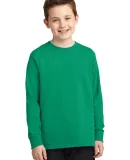 PC54YLS Port and Company Youth Long Sleeve Cotton  Kelly