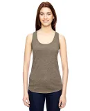 6751L Anvil Ladies' Triblend Racerback Tank in Heather slate