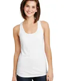 6751L Anvil Ladies' Triblend Racerback Tank in White