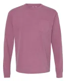 Comfort Colors Long Sleeve Pocket Tee 4410 Berry