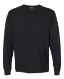 Comfort Colors Long Sleeve Pocket Tee 4410 Black