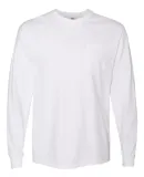 Comfort Colors Long Sleeve Pocket Tee 4410 White