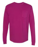 Comfort Colors Long Sleeve Pocket Tee 4410 Boysenberry