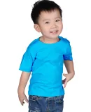 IC1040 Cotton Heritage 4.3oz Infant Crew Neck T-sh in Light turquoise