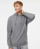 Independent Trading Co. SS4500 Midweight Hoodie in Gunmetal heather